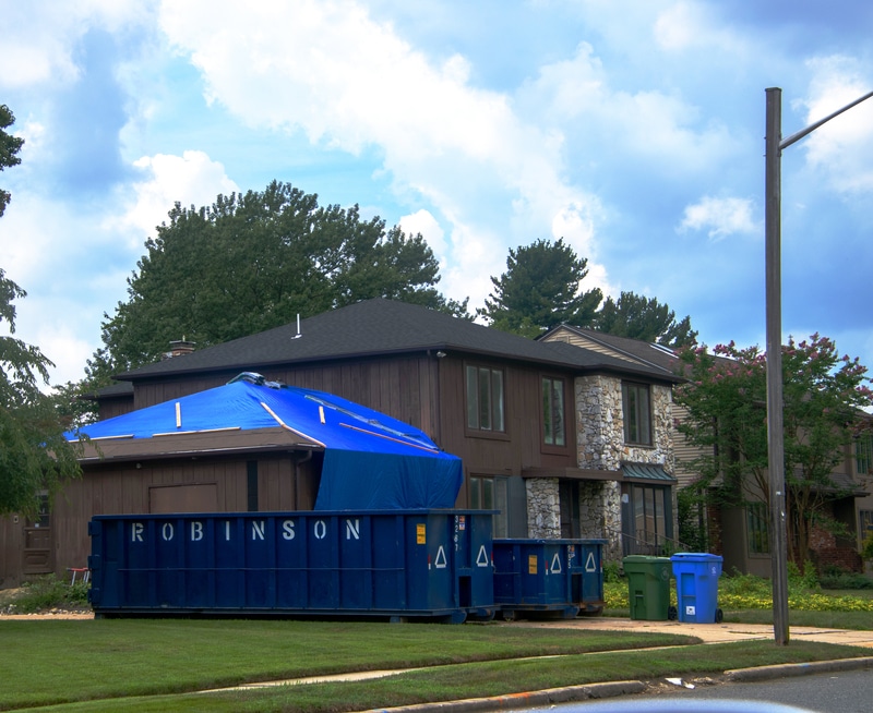 siding tarping