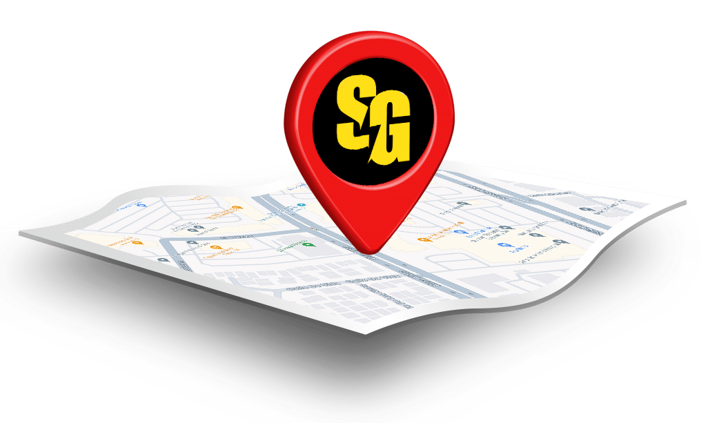 location pin